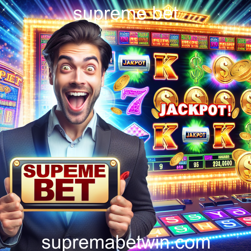 Explore os Jackpots Altos no Supreme Bet: Emoção e Grandes Prêmios